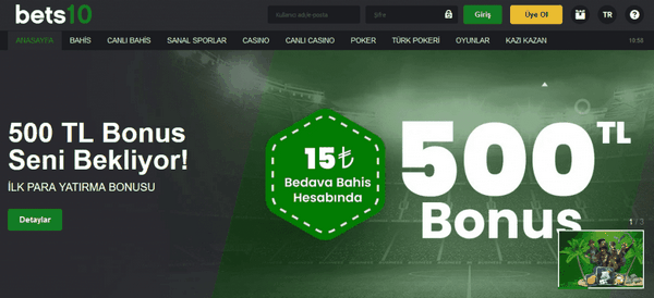 Bets10: Casino Oyuncularına uygun bir online casino