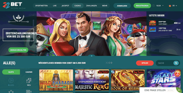 Bewertung des 22 Bet Casinos - eines der beliebtesten Online-Glücksspielunternehmen Bewertung des 22 Bet Casinos - eines der beliebtesten Online-Glücksspielunternehmen